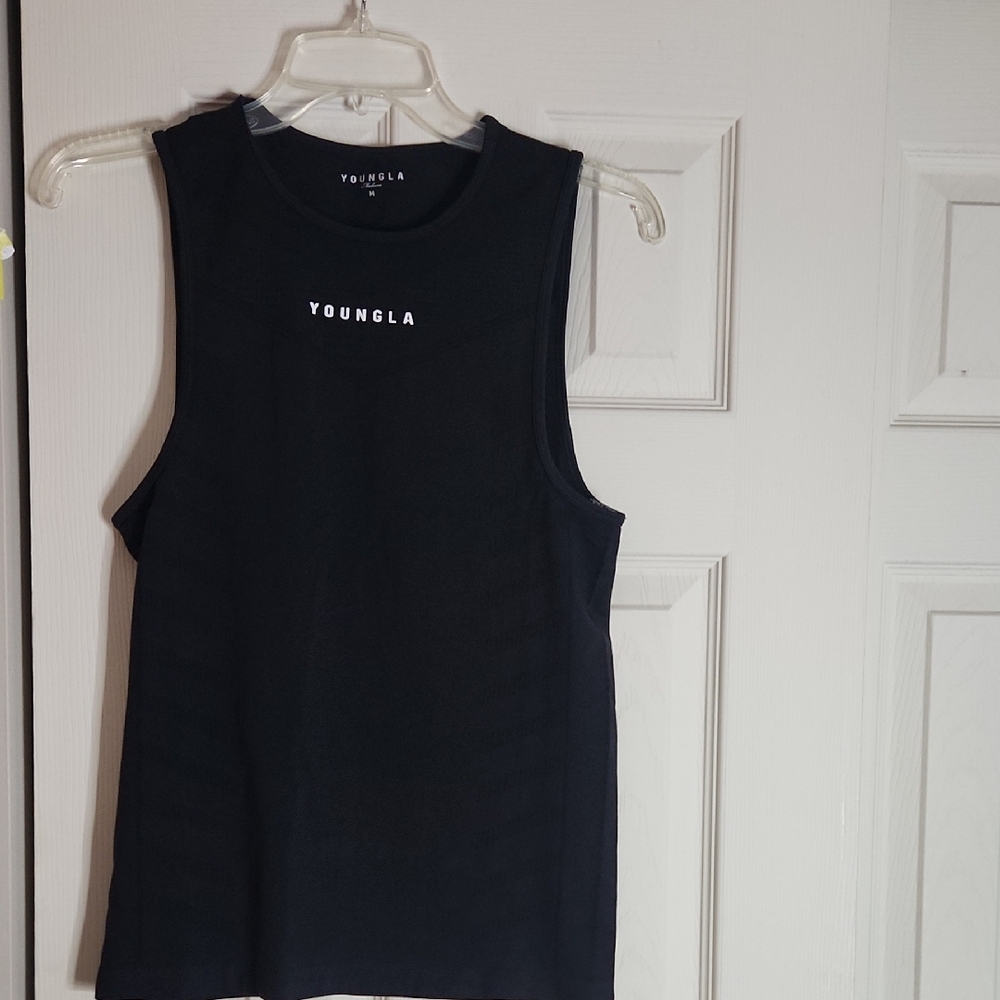 YoungLA Classic Black Tank Top